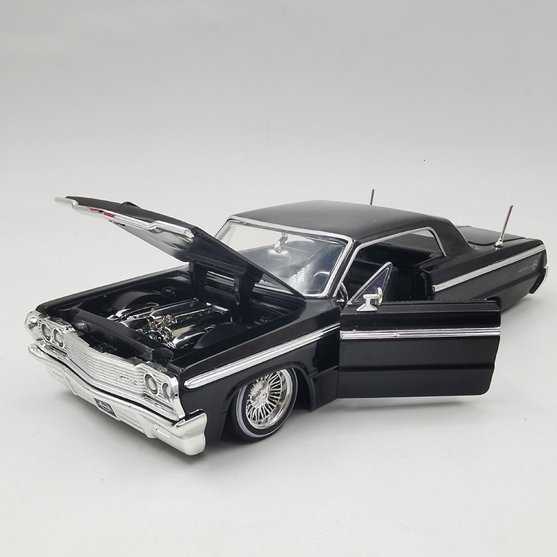 

Diecast Model car Track JADA 1 24 Scale Impala Car Model 1964 Classic Vehicle Diecast Alloy Toy Adult Fans Collectible Gift Boys Toys Souvenir 230308