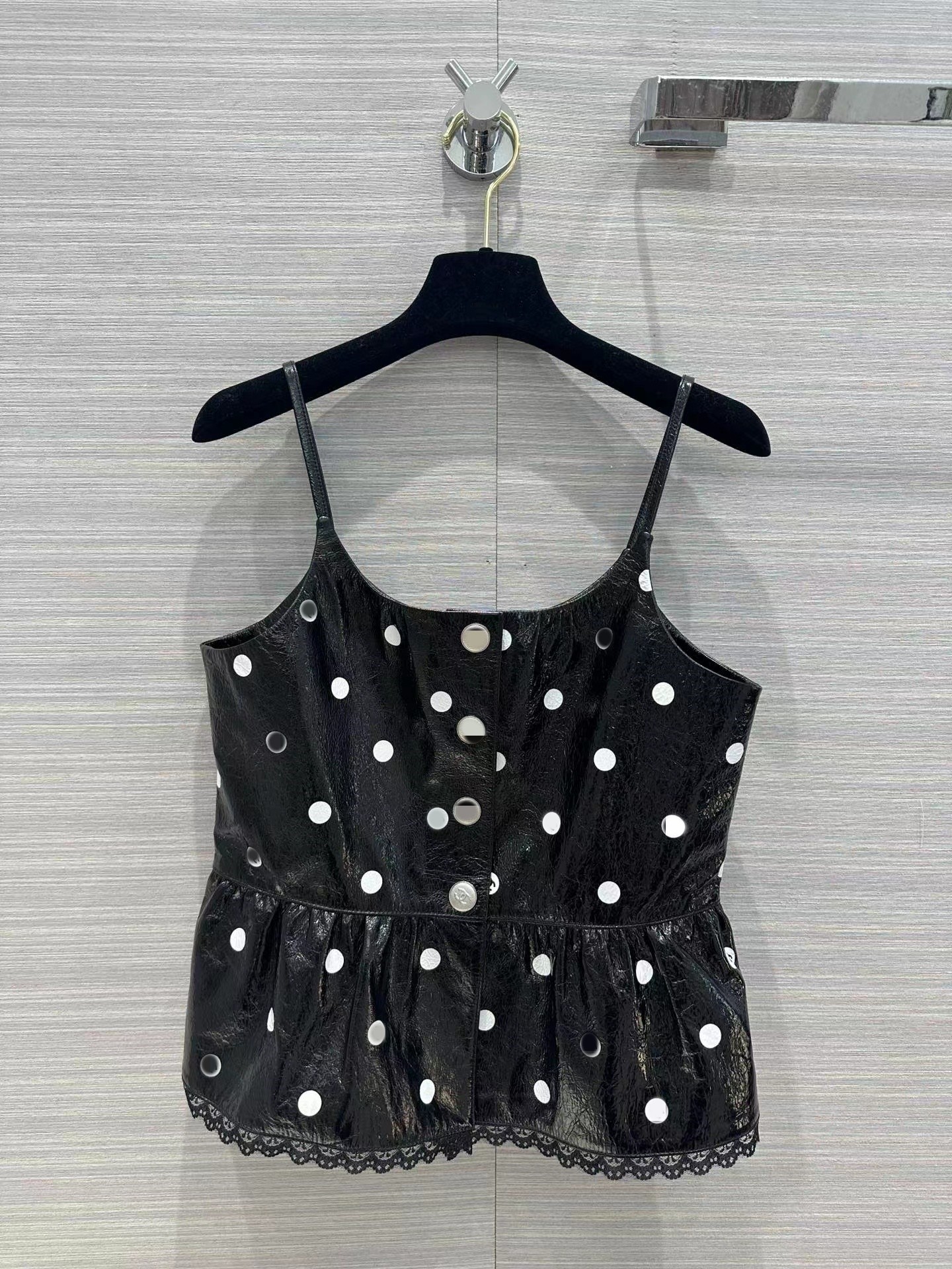 

Milan Runway Women' Tanks & Camis 2023 Spring Summer Camis Fashion Designer Tops Brand Same Style T-Shirt 0308-6, White