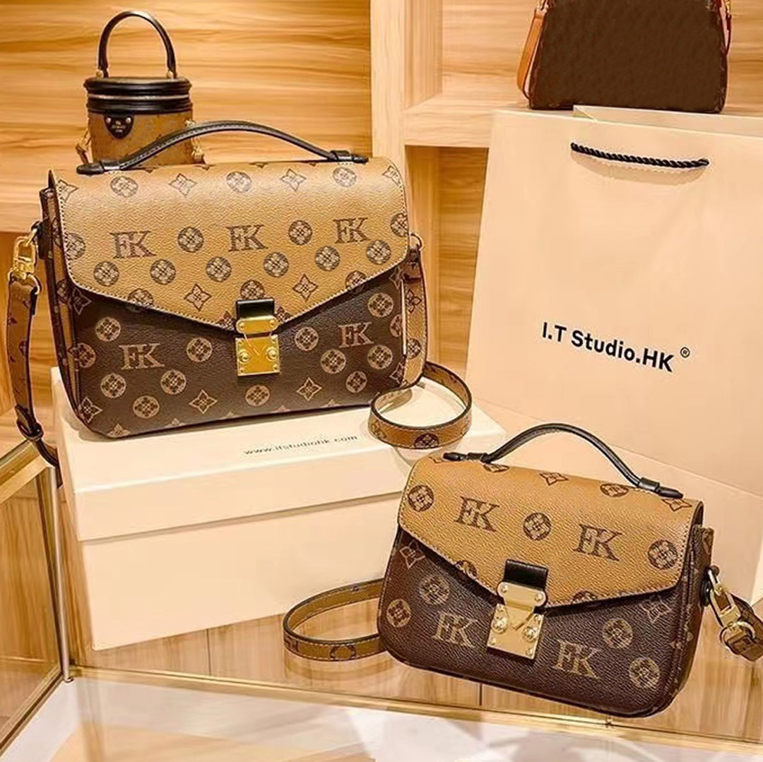 

Pochette Metis Monogram Designer bag LUXURY Leather Crossbody Shoulder bag Handle WOMEN Handbag Fashion Three compartments 25cm 21cm, #6