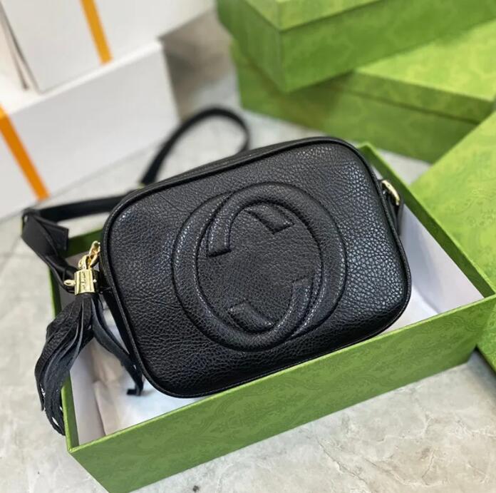 

Designers Women Bags Leather Crossbody Soho Disco Shoulder Bag Fringed Messenger Handbags Purse Wallet 22cm 308364, 123