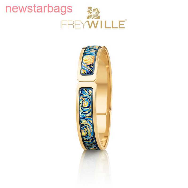 

Designer Hermss Bracelet for sale Goddess Day gift Memorial Van Gogh Eternal Series Ballerina buckle bracelet, Please consult customer service for