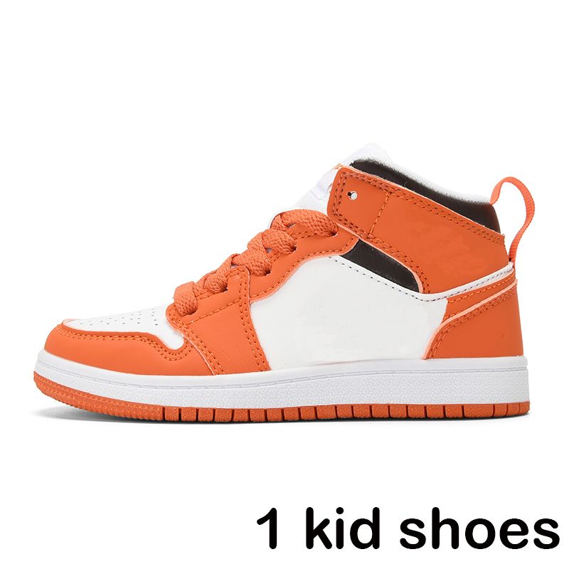 

2023 Without box 1s Jumpman 1 Kids Basketball Shoes Toddler Pine Green Game Royal Obsidian Chicago Bred Athletic Sneakers Multi-Color Tie-Dye Outdoor size 24-35