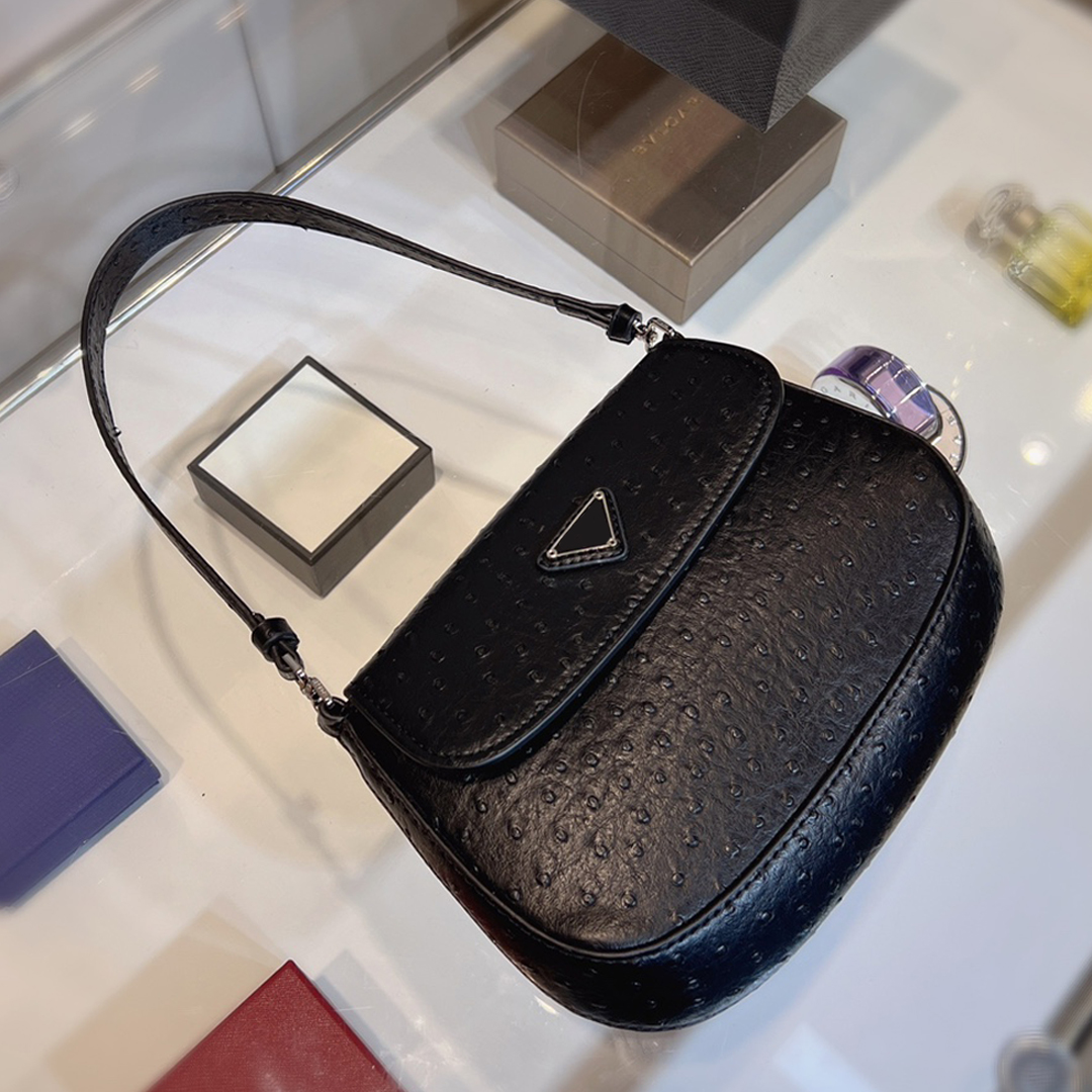 

Luxury CLEO Designer Handbag For Women Leather Classic Brand Underarm Hobo Bags Fashion Mens Triangle P Shoulder Bag Totes Purses 2303082BF, P#white