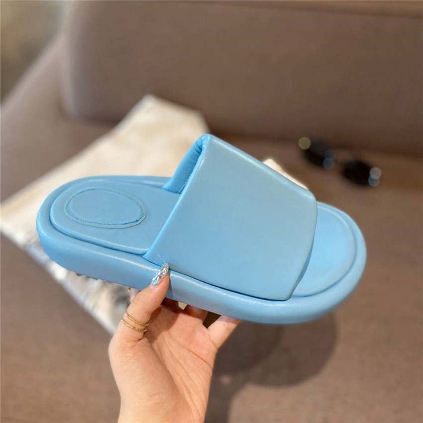 

Fashion slippers 2023 Luxury Design Summer Balencaigaity Men and Women Flat Shoes Thick Sole Leather Rubber Letter Logo Casual Cartoon Slippers 02-015