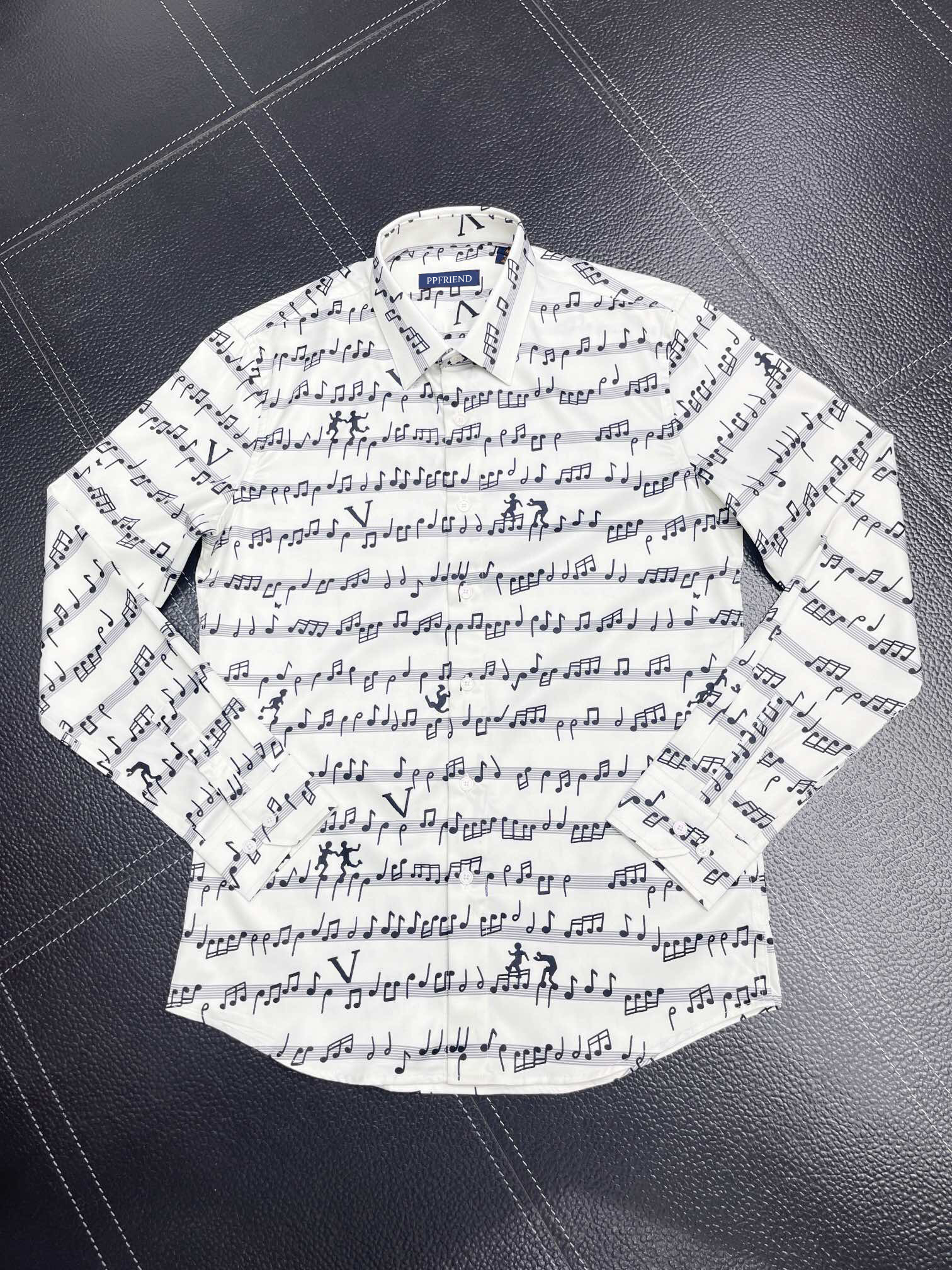 

Men's Dress Shirt Slim Fit Flex Collar Stretch Pint Brand Clothing Men Long Sleeve Dress Shirts Hip Hop Style Quality Cotton Tops 12674, As picture