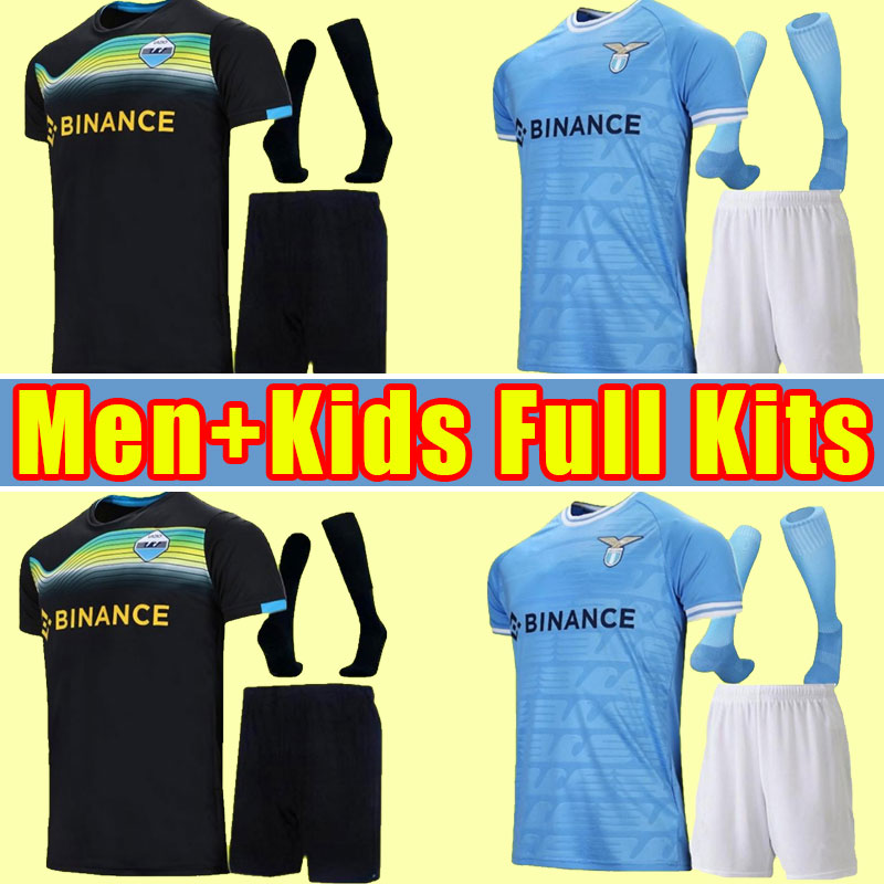 

22/23 Lazio soccer Jerseys maglie IMMOBILE LUIS BASTOS SERGEJ J.CORREA ACERBI BADELJ LUCAS full kits adult kids men, Home