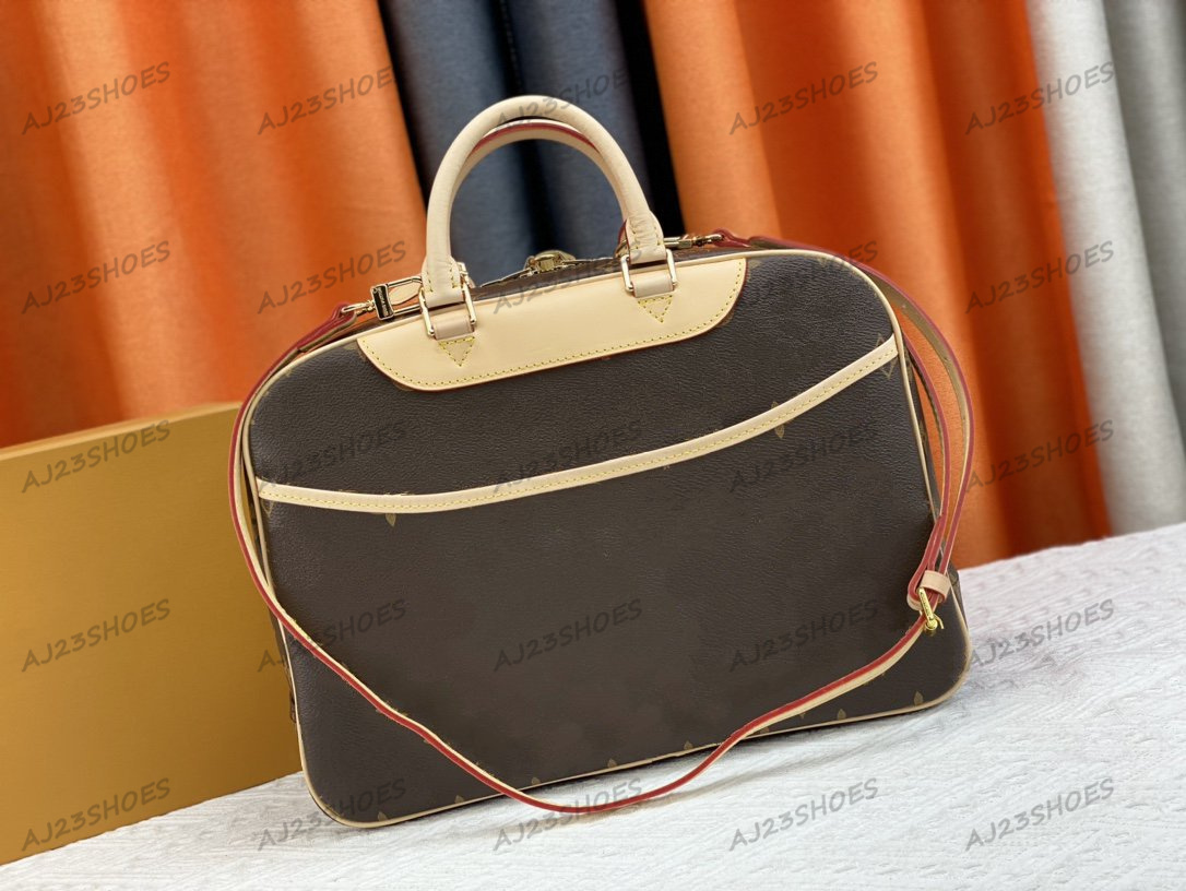 

Women Shoulder Bags BOWLING VANITY Travel Bags Luxury Designer Handbags M47270 Monograms Pattern adjustable Strap Crossbody Tote, 02