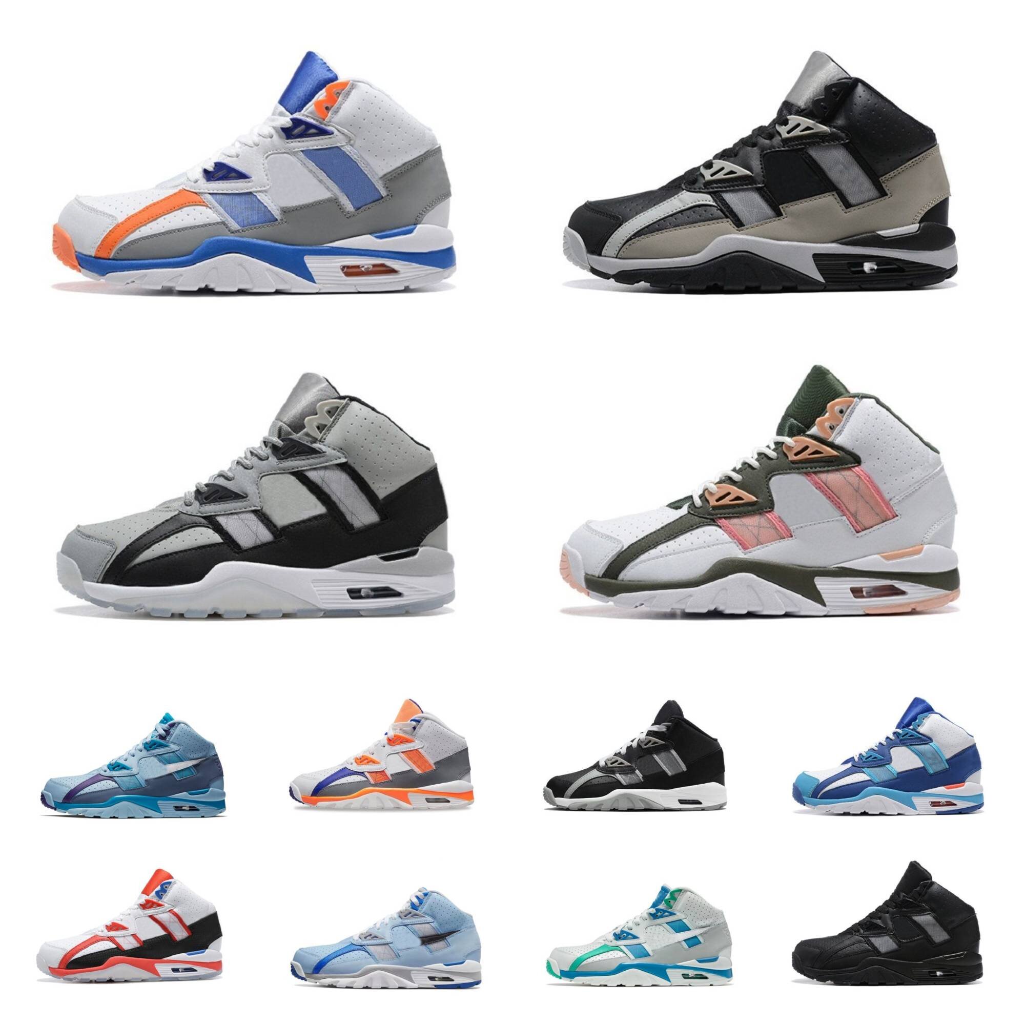 

Designer Air Trainer Sc High Mens Basketball Shoes Sneaker Max Reverse Auburn Raiders Miami Triple Black Grey White Pink Green Georgetown Gym Red Trainers Sneakers, Shoes lace