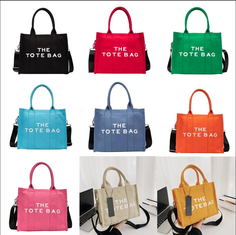 

New Marc Dupe 2023 The Tote Bag Famous Designer Cool Practical Large Capacity Shoulder Handbag Women Great Coin Purse Crossbody Casual Square Canvas Wallet, Red