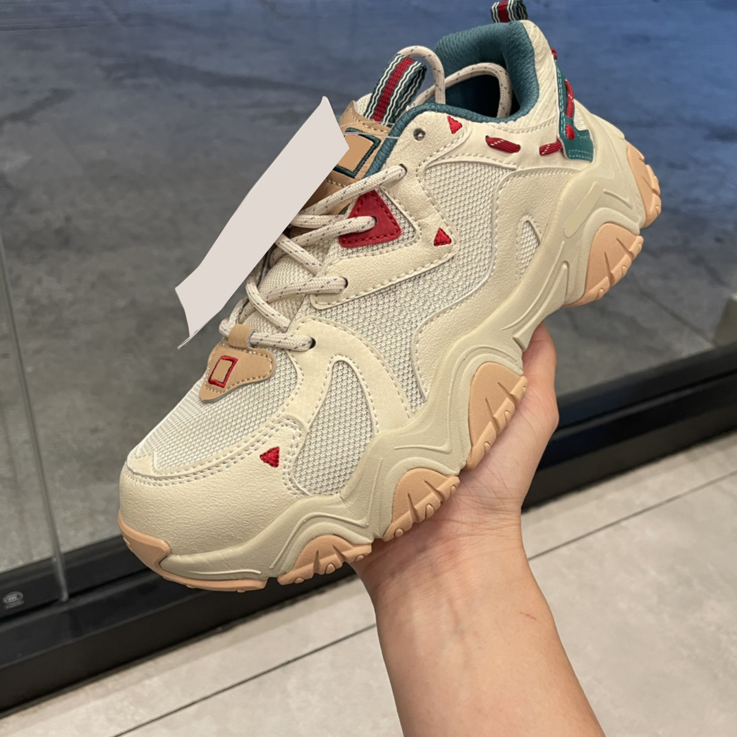 

Designer Running Shoes Mens Women Fluid 4 Mesh Runner Sneakers Size 36-45, Grey