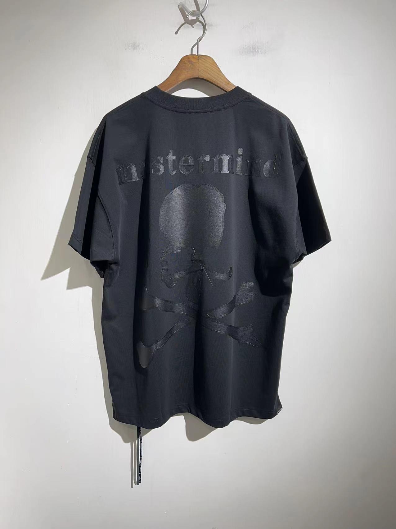 

Mastermind T-shirt Men Women 1:1Skull gum printing Mastermind Short sleeved shirt, Black