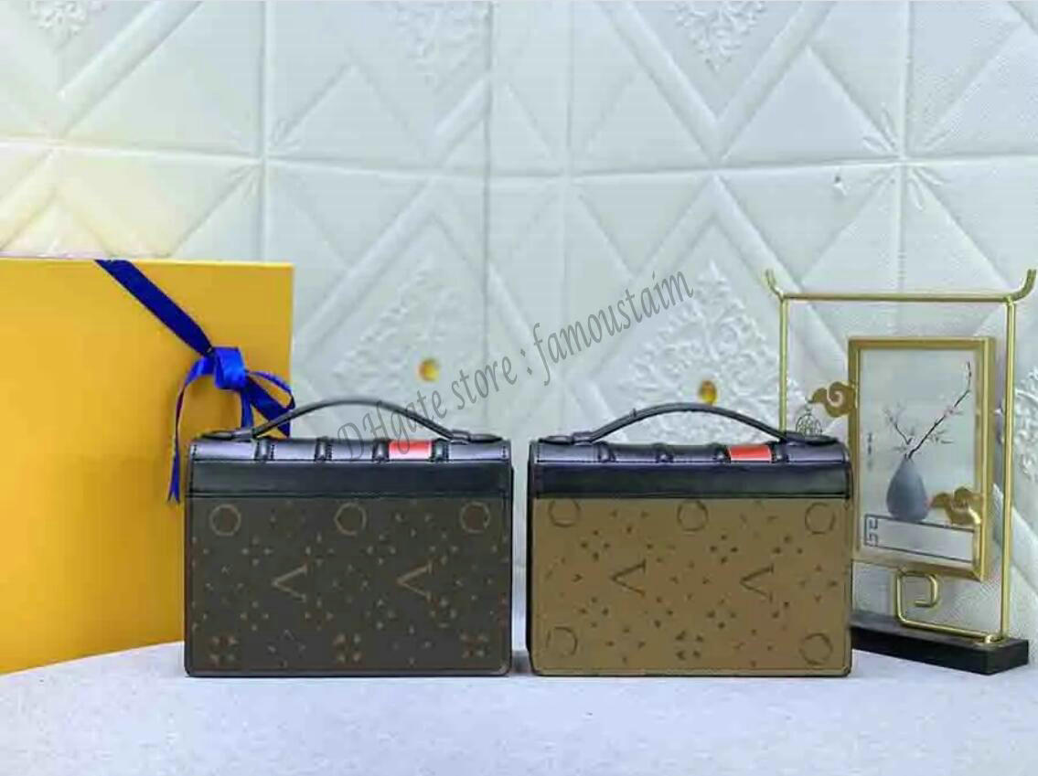 

Cruise 2023 Designer Book Chain Bag Classic Monograms Reverse Wallet Box Women Fashion Cross Body Shoulder bag Mirror Handbag Purse M81830 Pouch, 01