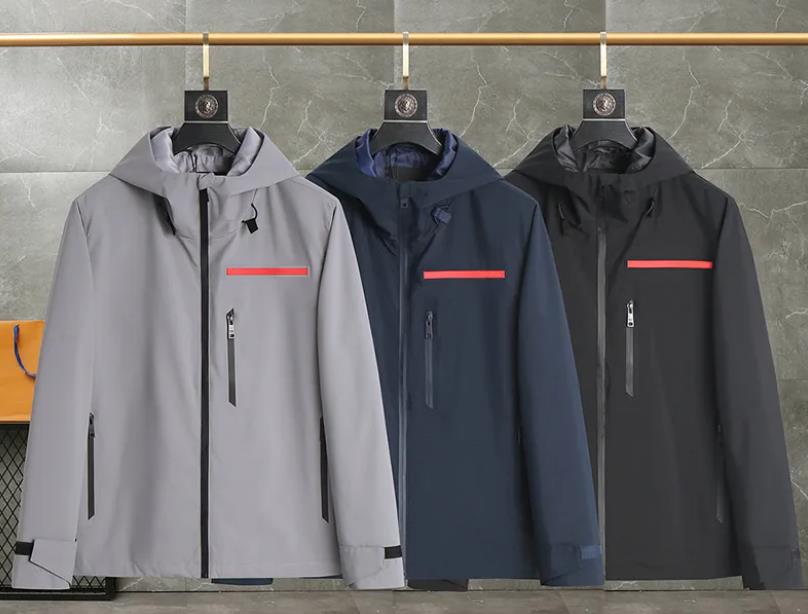 

Designer mens coat man jacket men jackets winter waterproof Hoodies Epaulet Autumn Outwear Windbreaker Zipper hoodie parka coats, 12