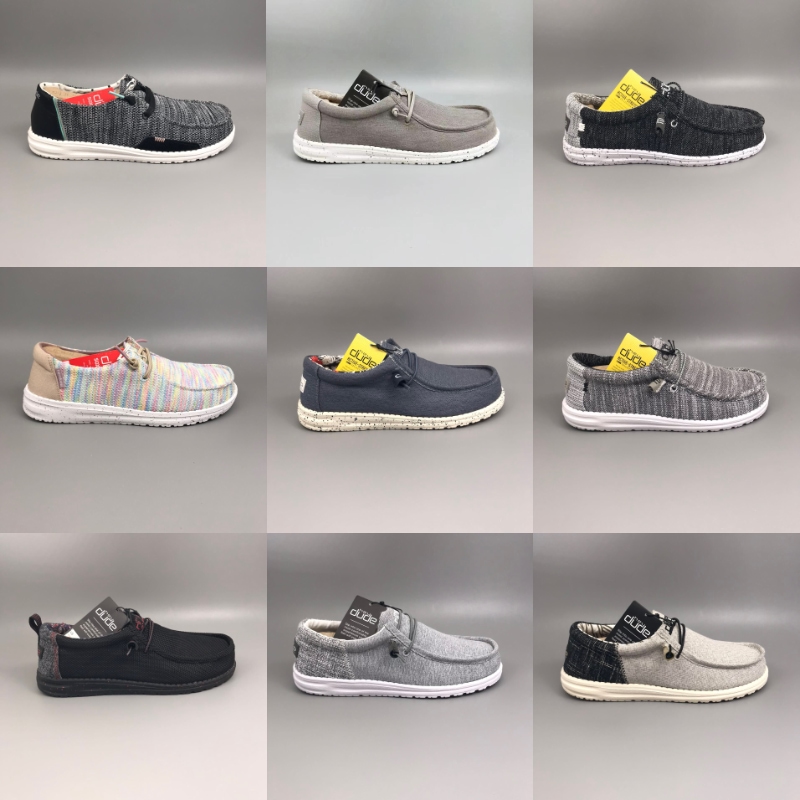 

Hey Dude Wally Sox Slip-On Casual Shoes Man Women Brand Heydude Shoes