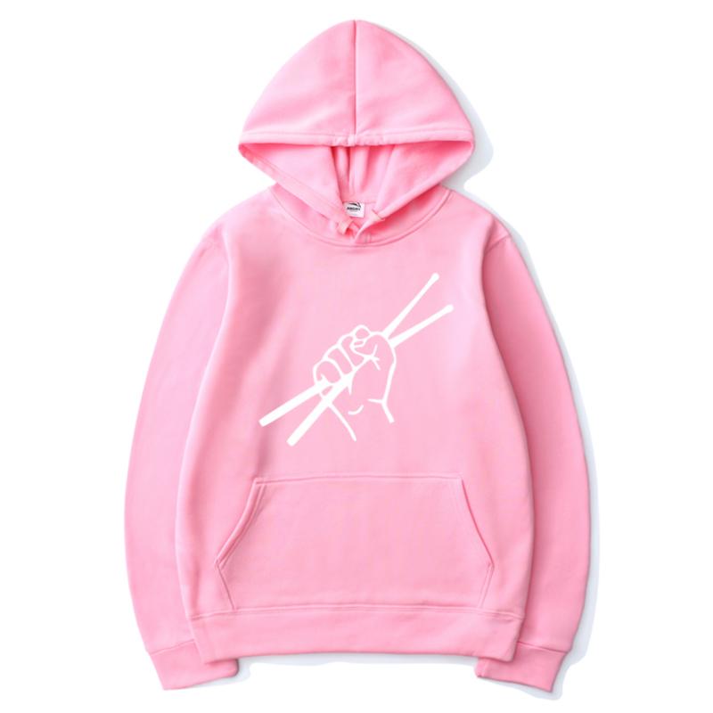 

Men's Hoodies 2023 Fashion Drummer Pattern Printed Sweatshirt Men and Women Pullover Sports Street Casual Gjd9, White