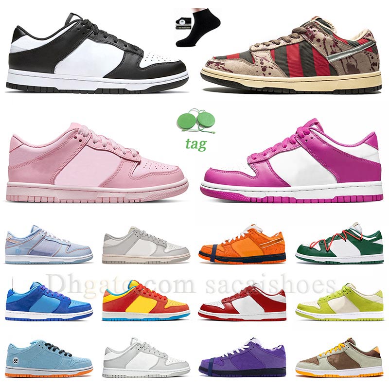 

With Box luxury running Shoes low mens womens panda Triple Pink Arctic Fuchsia Midnight Navy Freddy Krueger purple Lobster Arctic Fuchsia Chunky Kentucky Sneakers, C70 36-45 la dodgers