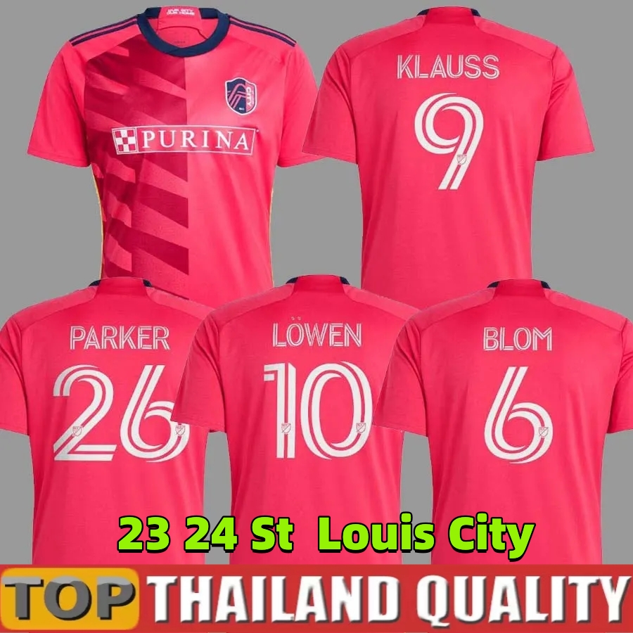 

2023 St. L ouis City SOCCER JERSEYS st Louis''RED' SC NILSSON BALE football shirt BECKHAM HIGUAIN MATUIDI Pellegrini BALE CHIELLINI JOVELJIC CHICHARITO fans version, 23 24 player jerseys