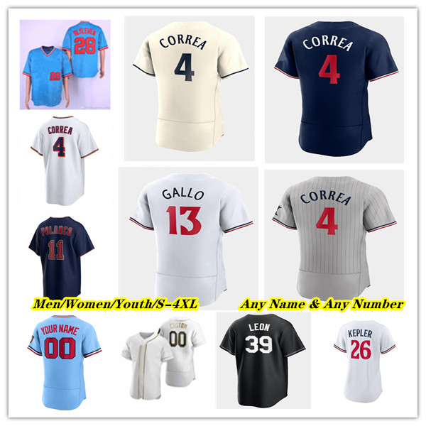 

Carlos Correa Jersey Kyle Farmer Byron Buxton Max Kepler Jorge Polanco Donovan Solano Puckett Christian Vazquez Ryan Jeffers Nick Gordon Joey Gallo Twins Celestino, Men coolbase white