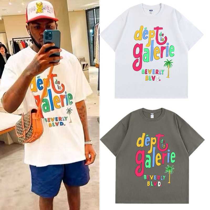 

Fashion brand new street graffiti design short sleeve men's and women's loose round neck T-shirt