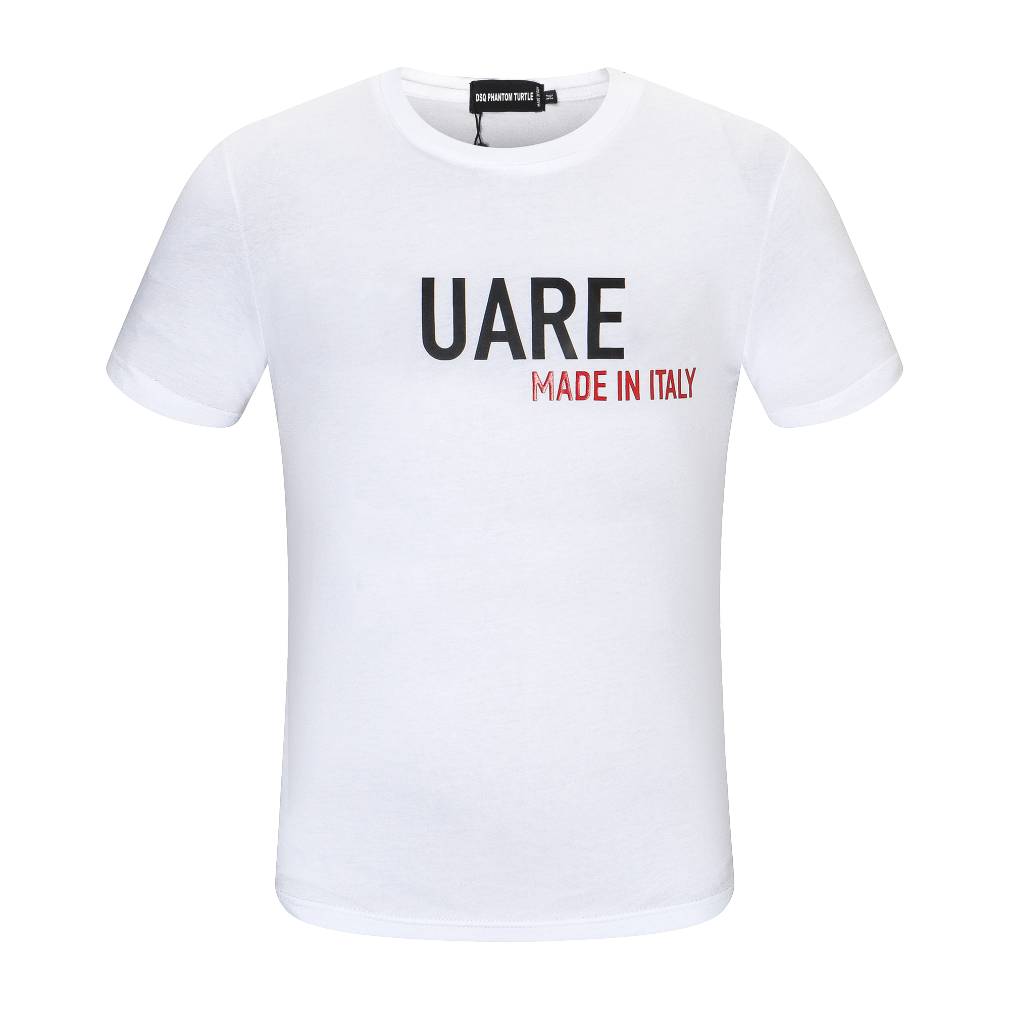 DSQ PHANTOM TURTLE T-shirts pour hommes T-shirts de créateurs pour hommes Noir Blanc Retour Logo Skater T-shirt Hommes Mode d'été Casual Street T