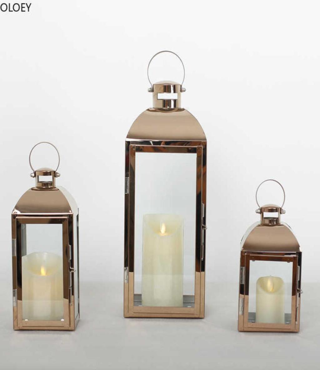 

Candle Holders Gold Glass Nordic Candlestick Candle Holders Wind Lamp Candle Lantern Wedding Christmas Centerpieces Outdoor Garden9588906