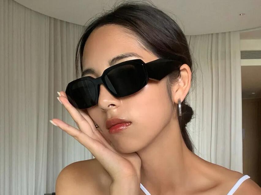 

Designer Children's Sunglasses Classic luxury Eyeglasses Goggle Outdoor Beach Sun Glasses For Man Woman Mix Color Optional Triangular signature Glasses