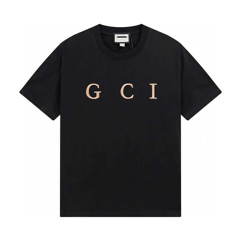 

Designer Luxury fashion gcci New Classic Short Sleeves Letters Print Short Sleeves High Street Mens And Women t shirt hip hop loose casual sweatshirt