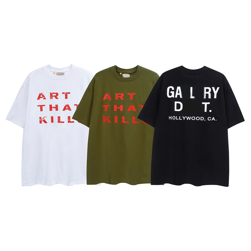 

23SS Tees Galleryse depts T Shirt Mens Women Designer T-shirts Galleryes depts cottons Tops Man S Casual Shirt Luxurys Clothing Street Shorts Sleeve Clothesv