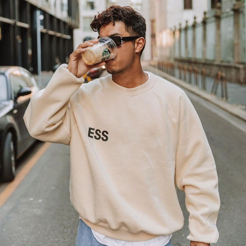 

Ess Men's Pullover Outerwear Designer Ladies Sweater Sports Hoodie Tech Fleece Street Fashion Couple Clothing Casual