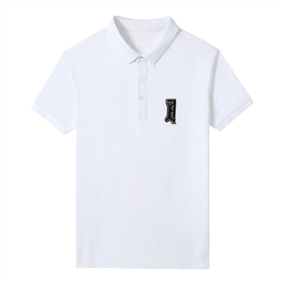 

Designer Mens Polo Shirts Summer Polos Tops Embroidery Men T Shirts Fashion Shirt, White