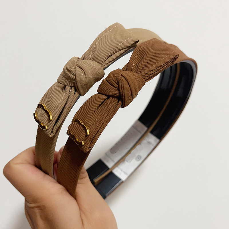 

Korean Cute Barrettes Clips Designer Hairjewelry Vintage Style satin Hair Clip Romantic Girl Bow Hairpin Contracted Design Brand Logo Headwear Family Gifts