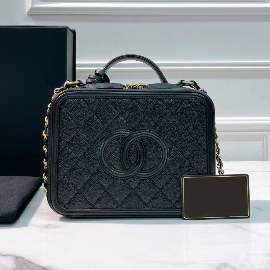 

designer bags women Bags Classic CFs Diamond Lattice cosmetic handbag square fat channel chain real leather handbags large-capacity shoulder bagss saddles bag, #28