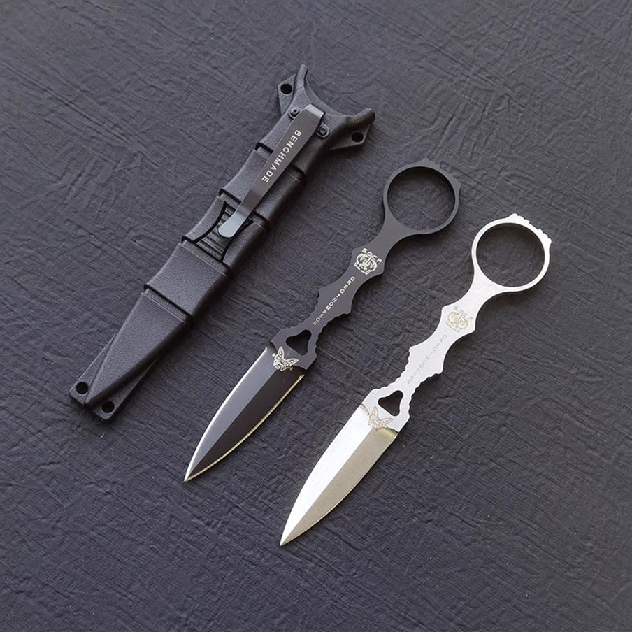 

BM knife BM176 BM178 High quality BMC07 knife tactical flying knife defensive fighting dagger with quick pull K sheath272R