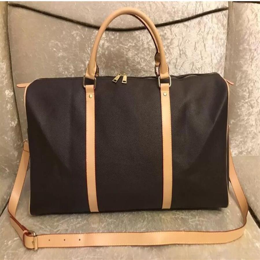 

bags Classic Men duffle bag women travel bags hand luggage travel bag men pu leather handbags 001257I, Orange