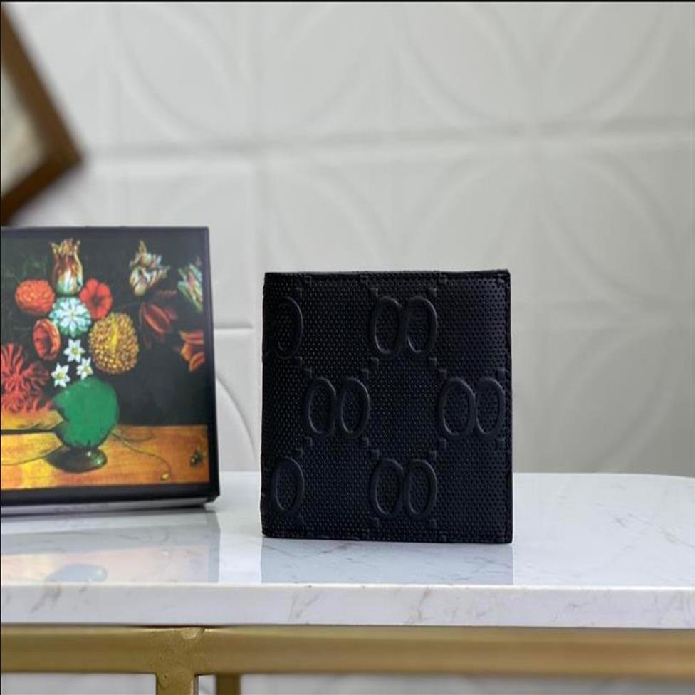 

2021 Fashion Designers Wallets Luxurys Mens Women Leather Bags High Quality Classic Bee Tiger Snake Letters Purses Original Box Di298s, Black