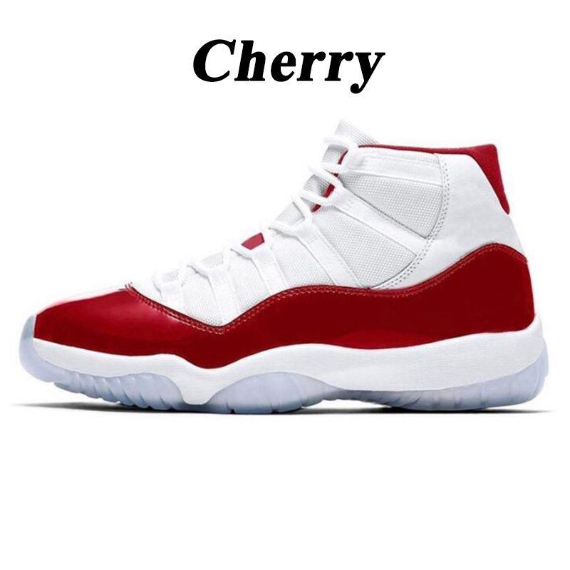 

With Box Jumpman 11 11s Basketball Shoes Mens High OG Cherry Cool Grey 25th Anniversary Bred UNC Gamma Blue Concord Sneakers Men Women Sports Trainers Size 36-47, 34