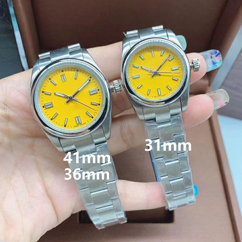 

Womens Watch 0yster perpetual Designer Watches Set Couple 31mm 36mm 41mm for Man Automatic Mechanical Luminous Sapphire Blue Pink Multi Colour Waterproof Watchs, Y7