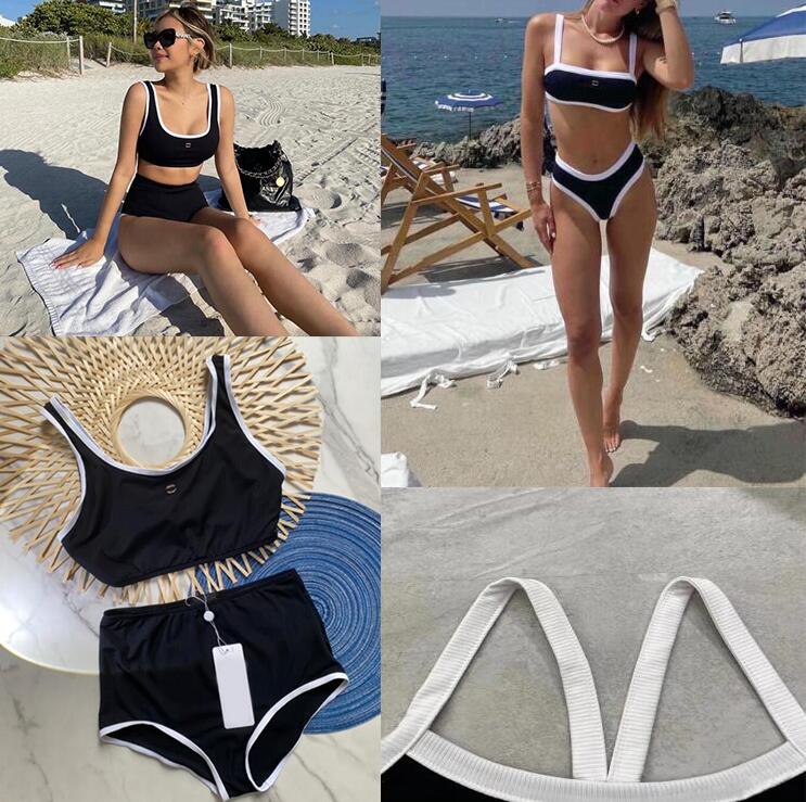 

23s Summer Beach Sunshine women' Swimwear designer high-end luxury Bikini C letter Diamond stitching sexy one-piece swimsuit split swimsuit bikinis water clothing, 011