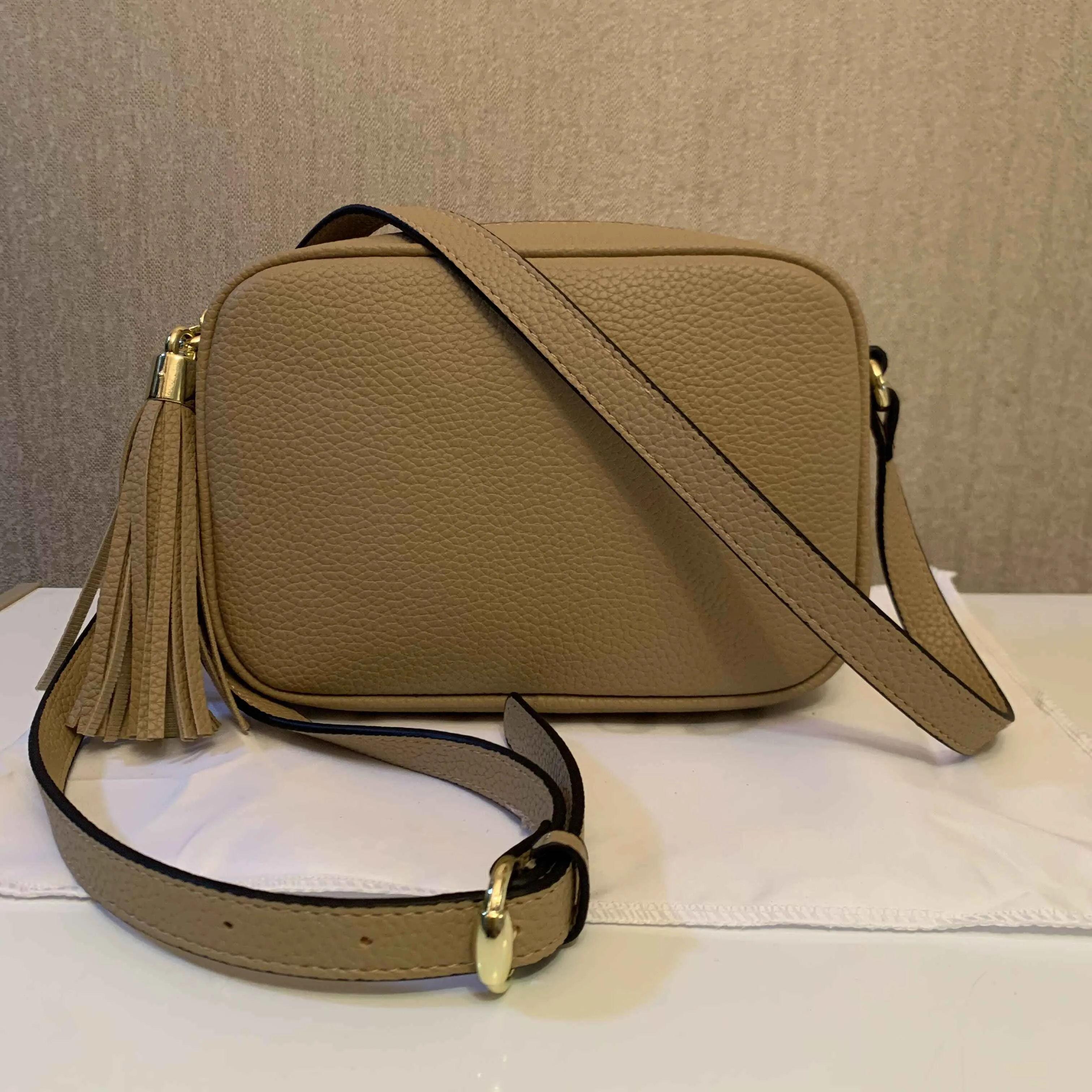 

2023 Evening Bags Women Bags Leather Crossbody Shoulder Bag Fringed Messenger Handbags Purse Wallet 22cm, Brown