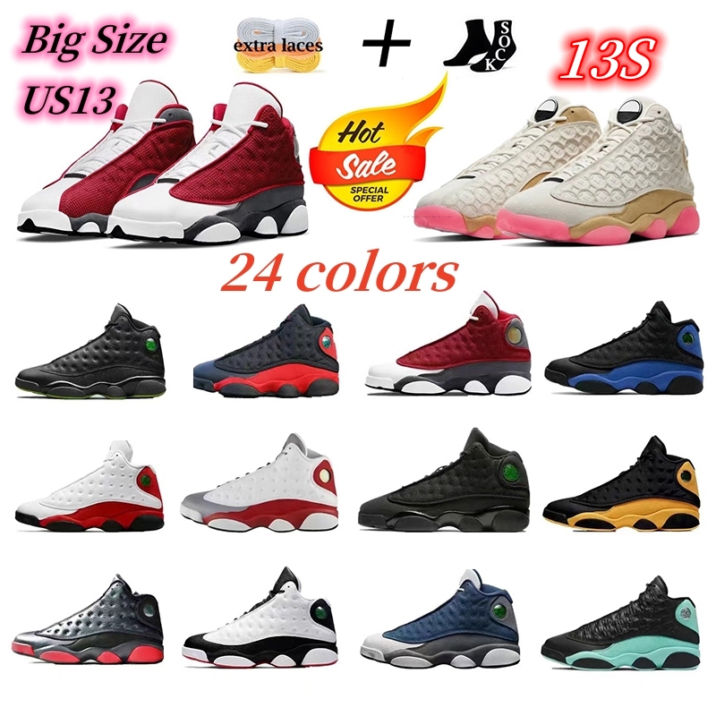 

basketball shoes for men women 13s reverse panda black red island green blue white grey purple mans sports sneakers hight cut mens designer casual shoes big size US13, I need with box