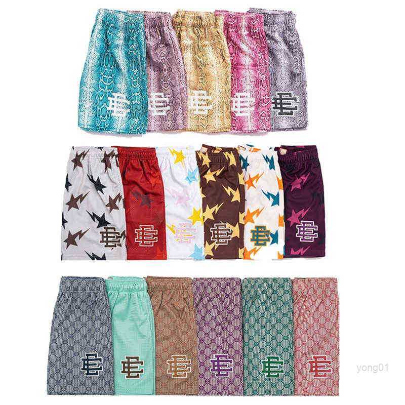 

Men's Shorts Ee Brand Eric Emanuel Basic Short Fitness Mesh Breathable Beach Sports Pants Series Summer Gym Workout Casual 22s3ytp