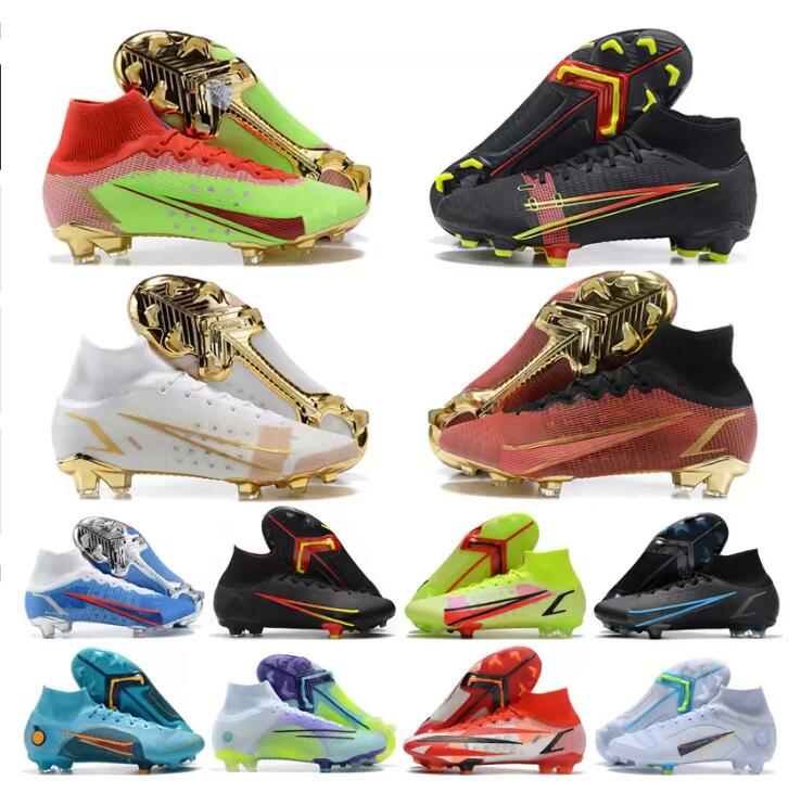 

2023 Casual shoes Superfly 8 VIII 360 Elite FG Soccer Shoes XIV Dream Speed First Main Shadow Recharge Gear PACK Outdoor Mens High Football Boots Cleats, 24