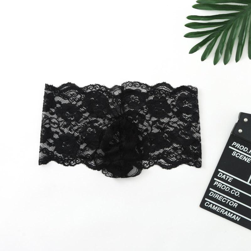 

Men's G Strings Transparent Briefs Bulge See Through Underpants Sexy Men Underwear Low Waist Panties Male Lingerie Erotic 1pc, Black