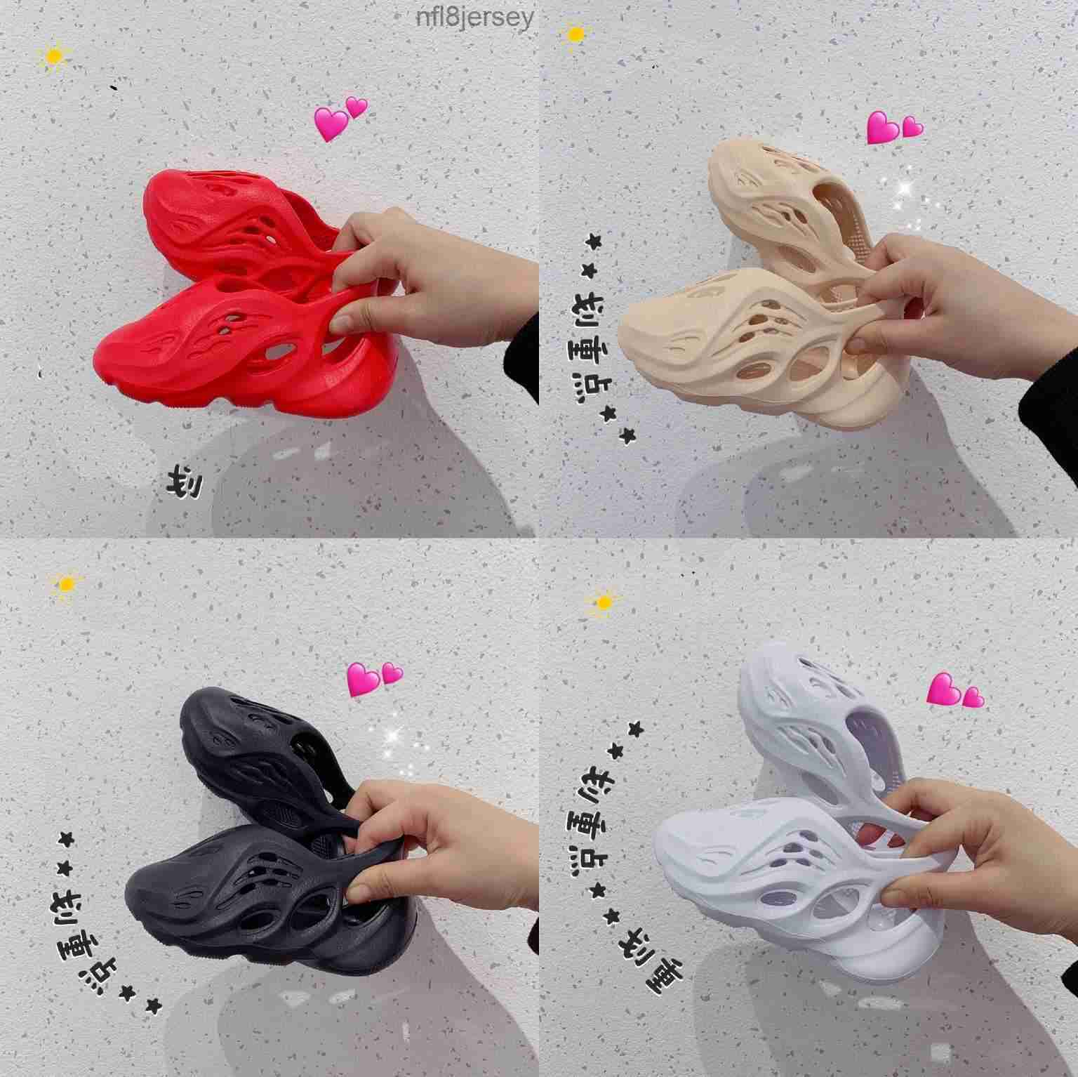 

kids shoes big baby slide foam runner slipper boys girls designer slippers black shoe boy sneakers toddler children kid fashion grey tainers, Color3