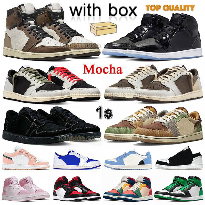 

Basketball Shoes Scotts j 1 Jumpman 1 Retro High Og Chicago J1 Low Zion Williamson Voodoo Olive Reverse Mocha Travis 1 Sail Black Phantom Mens Designer Sneaker with, H26 36-47 offfwhite blue