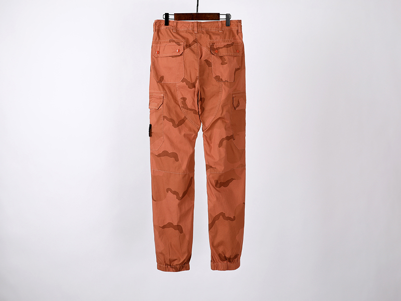 

Men's brand designers topstonex pants Classic camouflage functional co-branded overalls Loose outdoor casual 9NUB, Orange