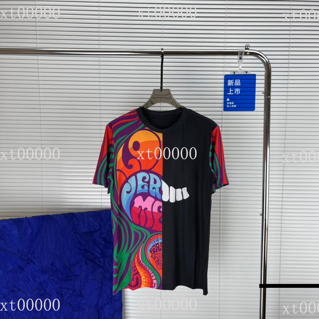 

23SS Designer Letter Printed T Shirts Tee Sweatshirt Fashion High Street Short Sleeves Summer Casual T-Shirt Breathable Men Women Crew Neck Tees Dresses for Wome4, Customize