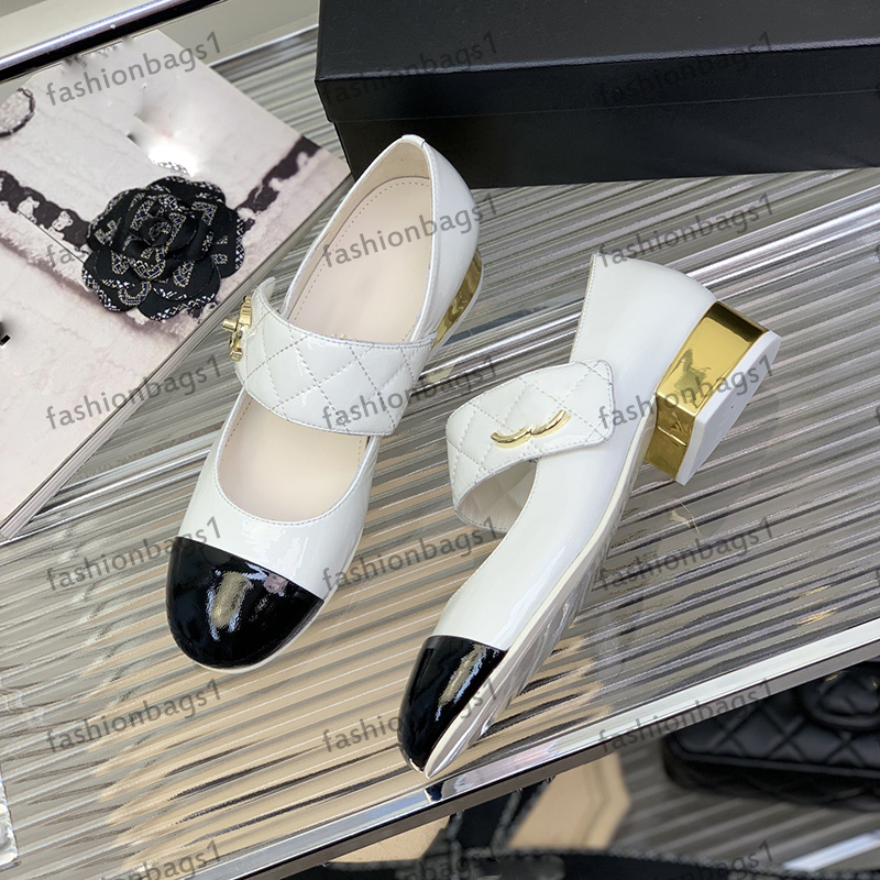 

Womens Dress Shoes Small Low Heel Height 3cm Leather Slippers Sandals Hardware Metal Buckle Banquet Shoes Luxury Designer Women's Brand Shoes Flip flops Women US 5-9, Box