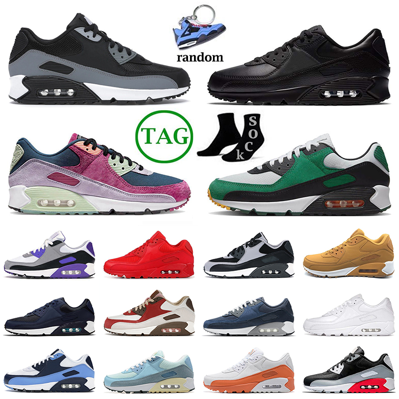 

2023 Designer Running Shoes Sports 90 Black White Big Size 12 What The Og designer Sneakers air Caramel Phantom Coconut Milk Club max Trainers Mens Women 90s airmaxs, 40-46 white orange