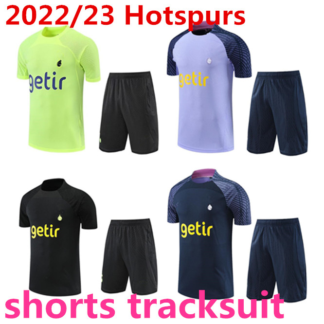 

2022 2023 spurs tracksuit set shorts Chandal 22 23 Survetement SON LO CELSO NDOMBELE Football Training suit Short sleeves Sportswear